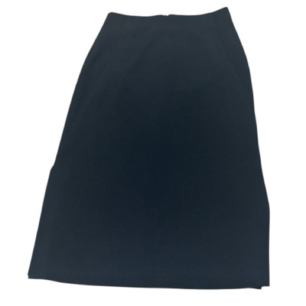 MM LaFleur Pencil Skirt Textured Pockets Black Minimalist Classic Office Size: 6